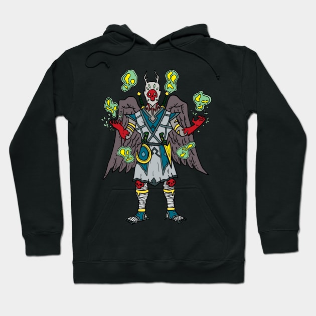 The Demon Samael Hoodie by Morgue Window Merch